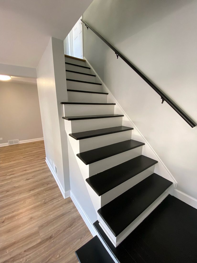 Stairs and railings